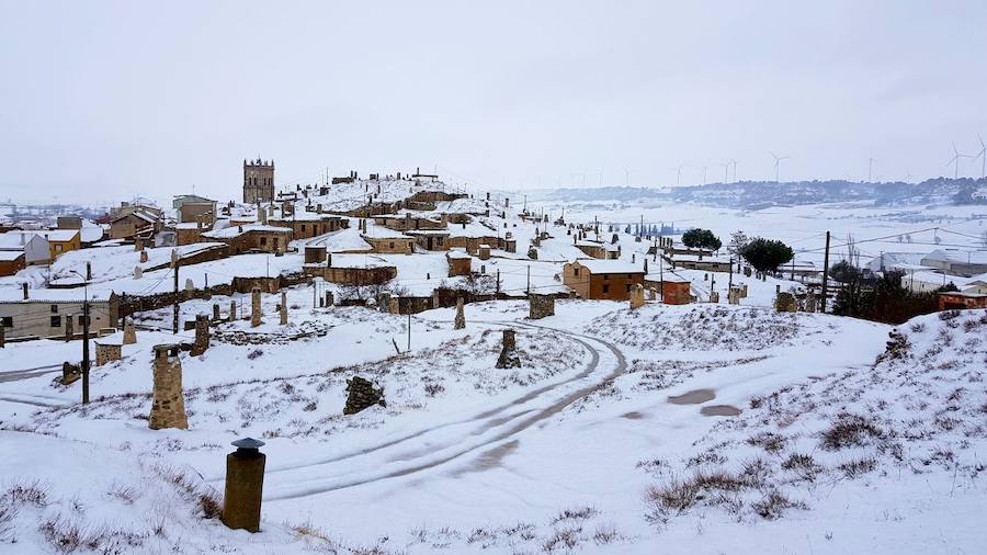 Fotos: Nieve en Baltanas