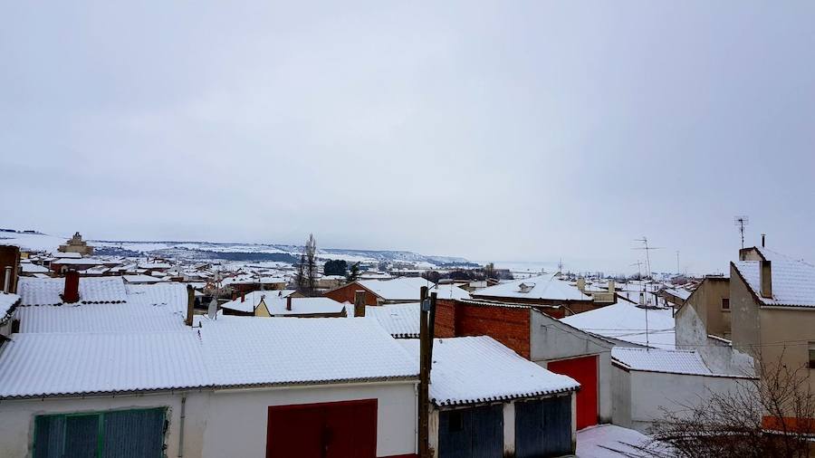 Fotos: Nieve en Baltanas