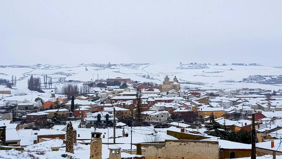 Fotos: Nieve en Baltanas