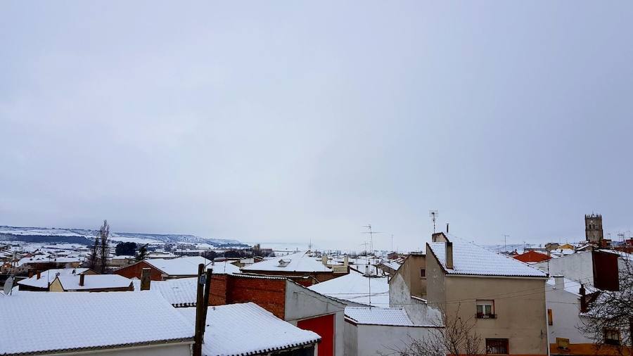 Fotos: Nieve en Baltanas