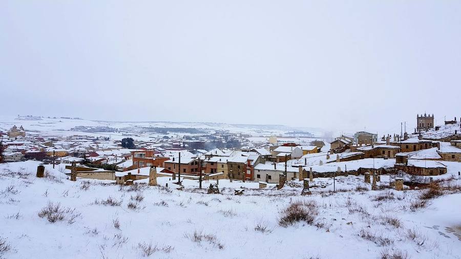 Fotos: Nieve en Baltanas