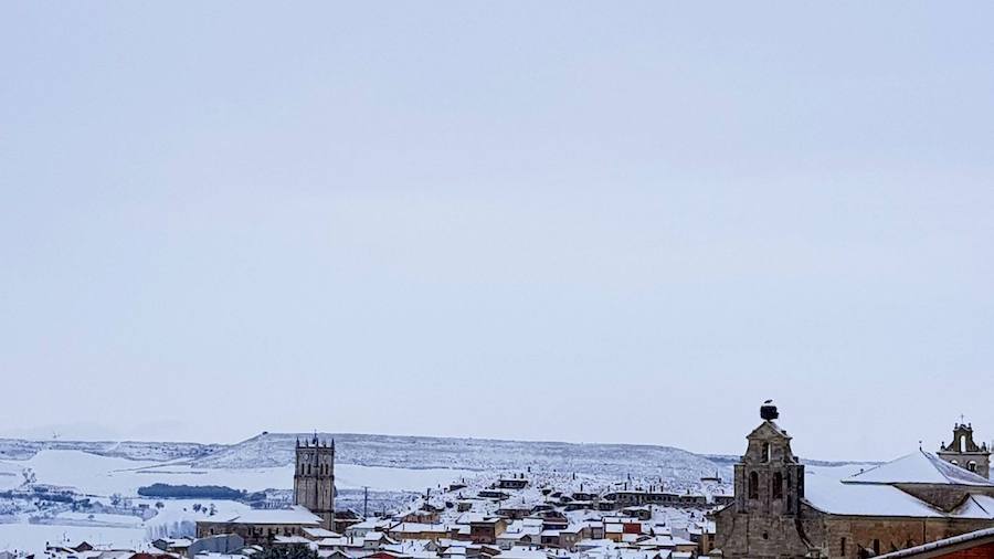 Fotos: Nieve en Baltanas