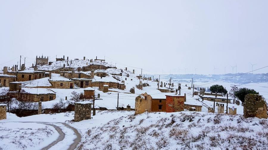 Fotos: Nieve en Baltanas