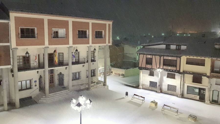 Fotos: Nieve en Baltanas