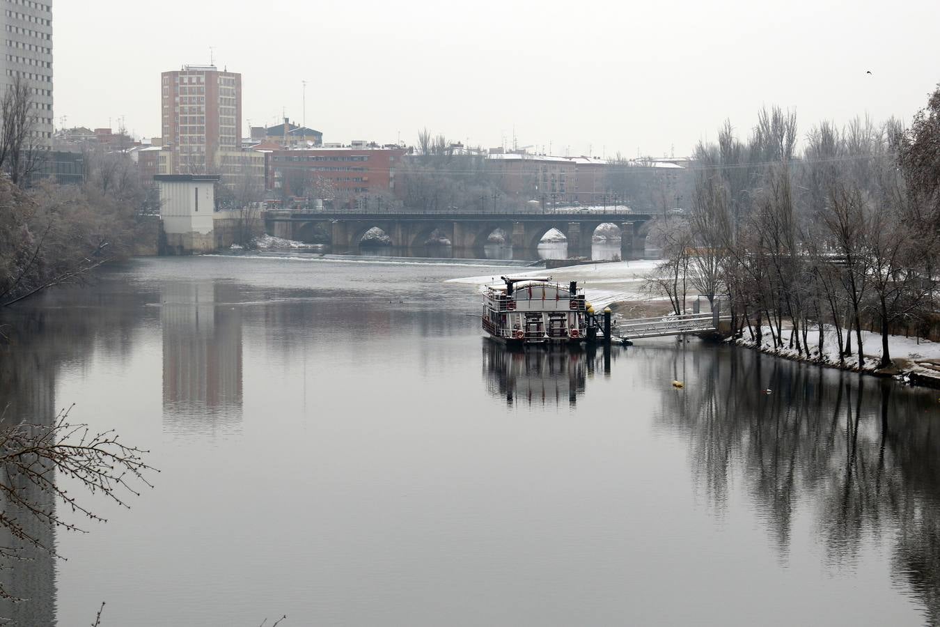 Fotos: Las bellas estampas que la nieve ha dejado en Valladolid