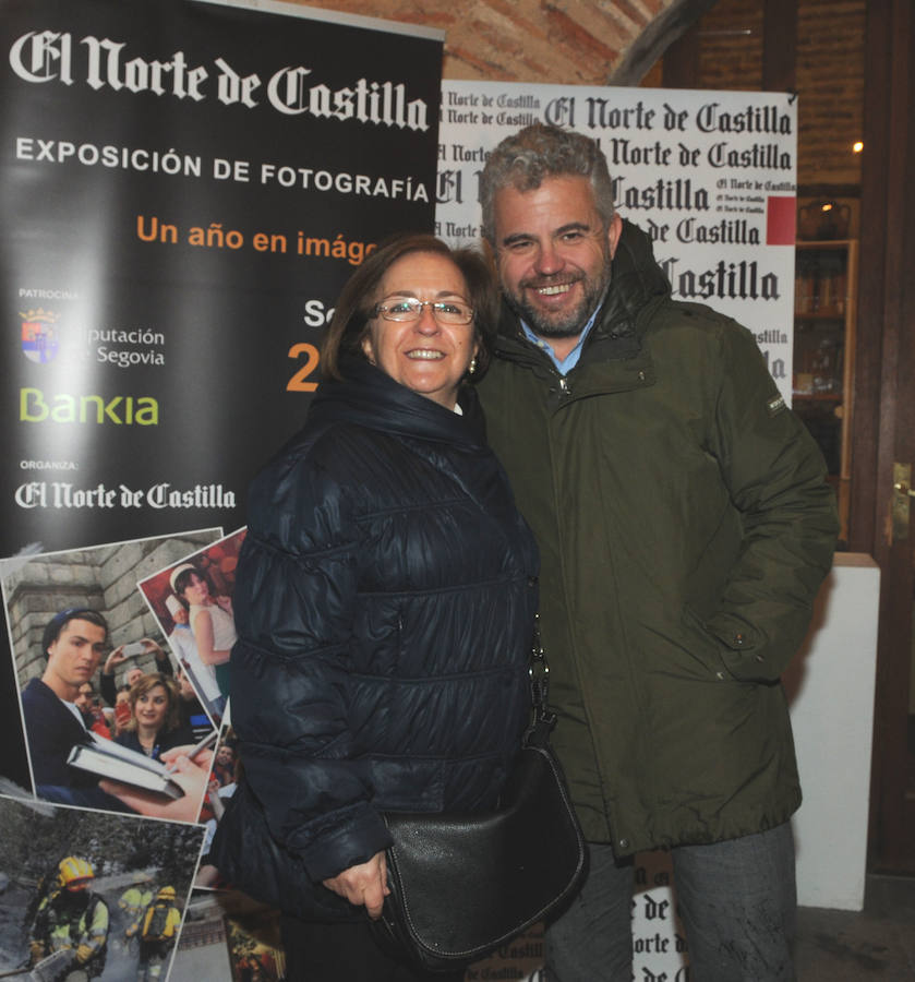 Fotos: Asistentes a la inaguración de la exposición &#039;Un año en imágenes 2017&#039; de el El Norte de Castilla