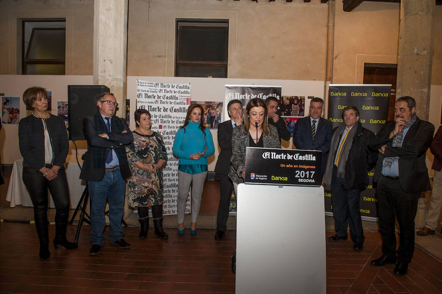 Fotos: Inauguración de la exposición &#039;Un año en imágenes 2017&#039; de El Norte de Castilla