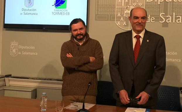 Raúl Tapia y Manuel Rufino García realizaron el balance. 