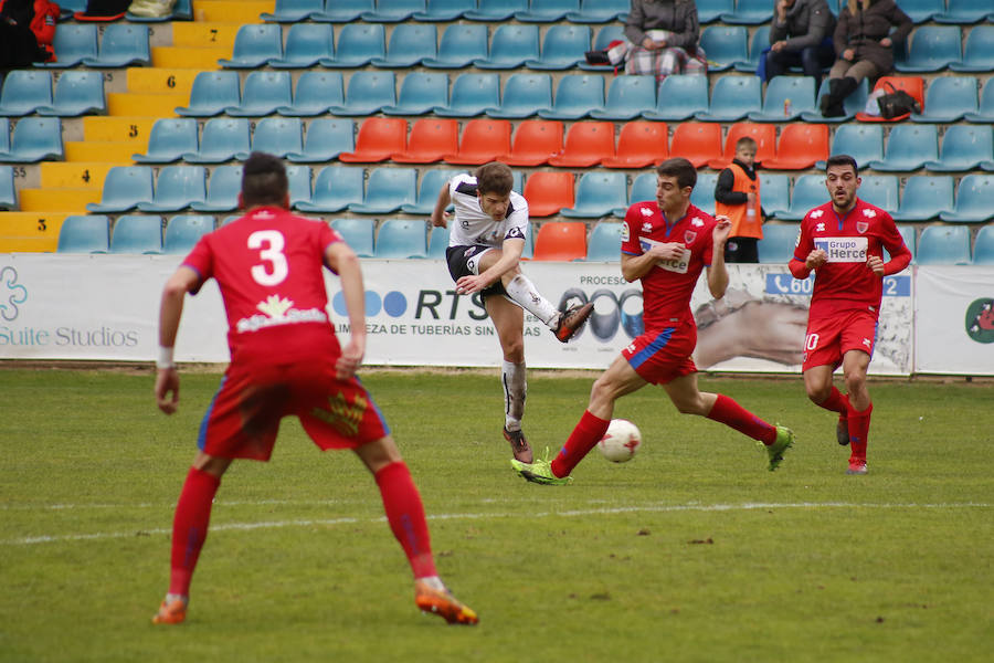 El equipo soriano pasa por encima del charro en la segunda parte en la primera derrota con Pablo Cortés en el banquillo