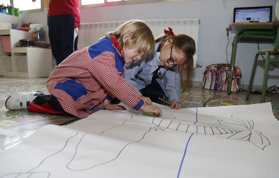 Fotos: El colegio Sagrado Corazón de Venta de Baños, en imágenes