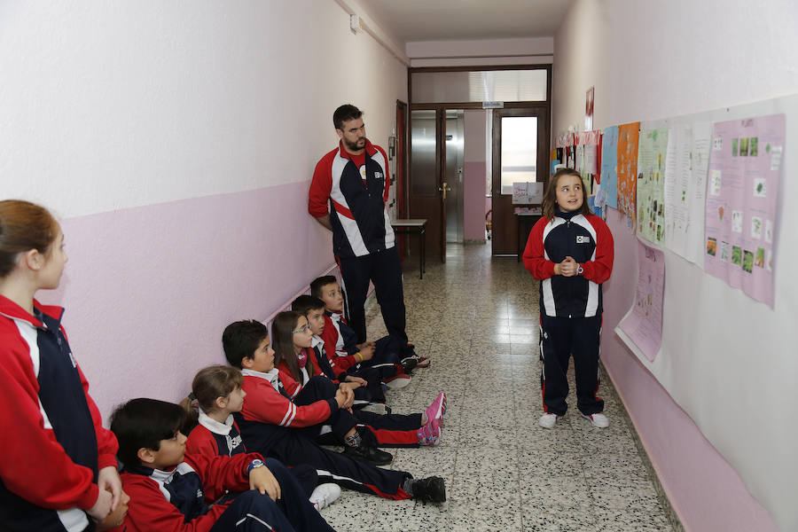 Fotos: El colegio Sagrado Corazón de Venta de Baños, en imágenes