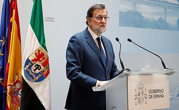Rajoy en Badajoz.