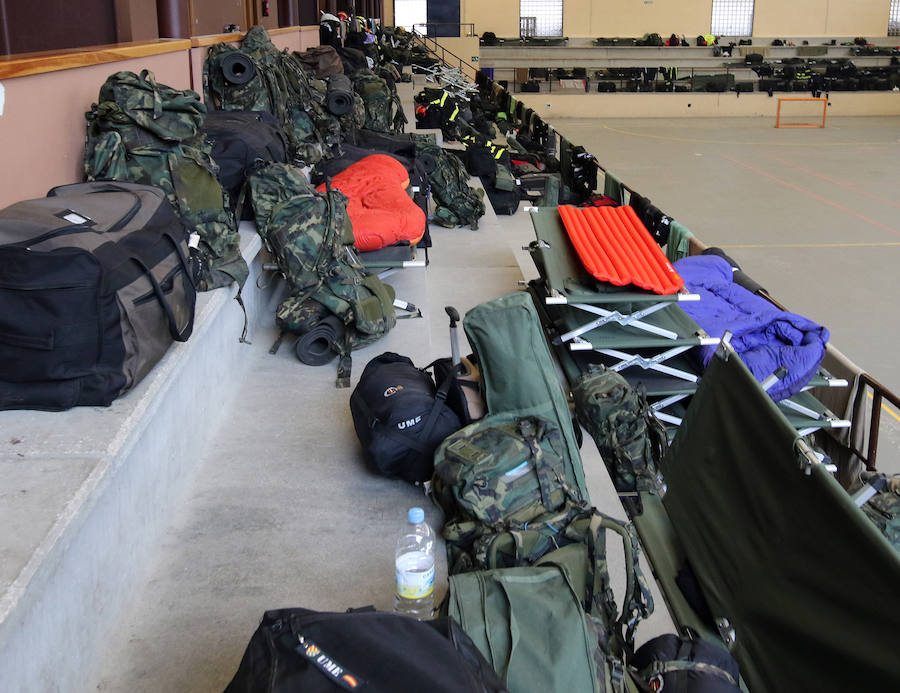 Fotos: La UME toma Valsaín para su entrenamiento