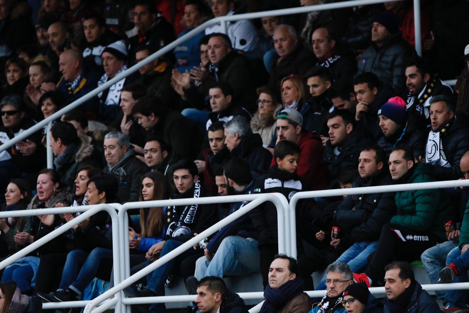 Fotos: Aficionados de Unionistas en el partido contra el Astorga