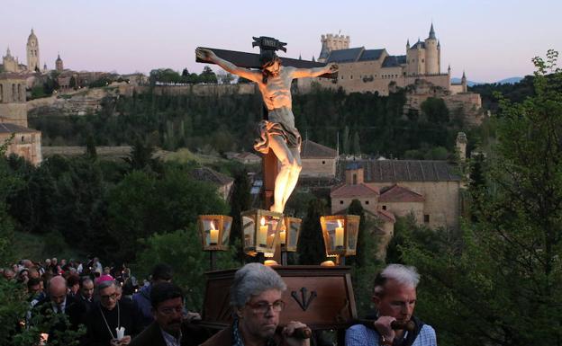 Programa de procesiones del Sábado de Pasión, 24 de marzo, en Segovia