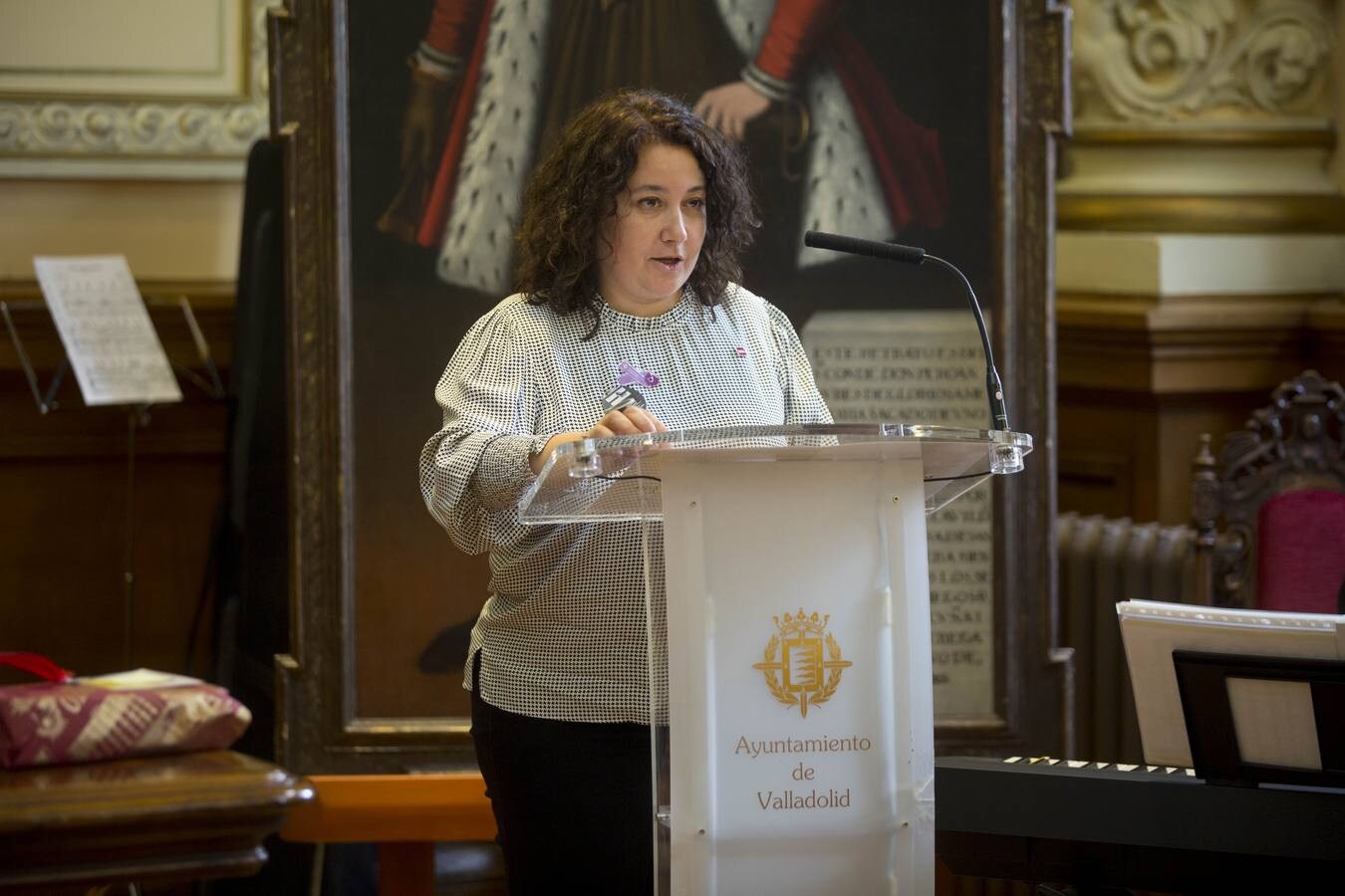 Durante el acto se ha hecho entrega del premio de igualdad a Henar Sastre, fotógrafa de El Norte de Castilla