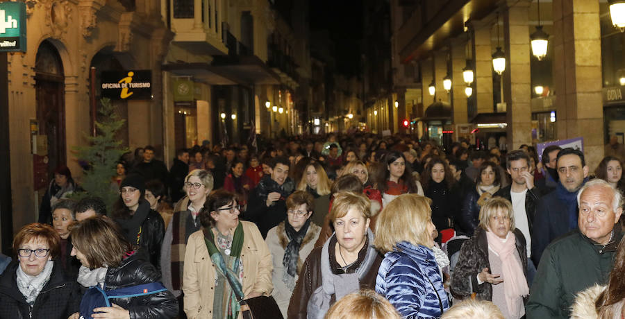 Fotos: El colofón reivindicativo del 8-M en Palencia