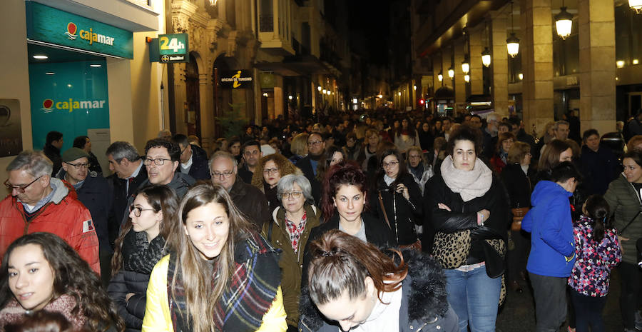 Fotos: El colofón reivindicativo del 8-M en Palencia