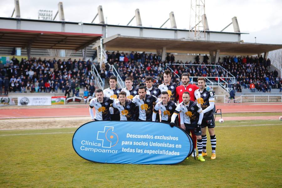 Importante victoria en la prolongación de Unionistas de Salamanca. Un balón colgado por Jorge Alonso en el 93 fue cabeceado por Isaac Manjón a las mallas para darle el triunfo a los salmantinos en un flojo partido del equipo de Astu en Las Pistas ante el Almazán