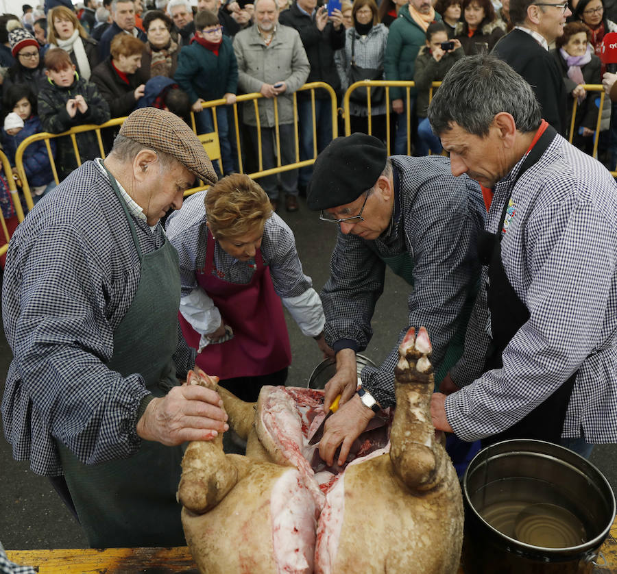 Fotos: Vicente del Bosque en la Feria de la Matanza de Villada