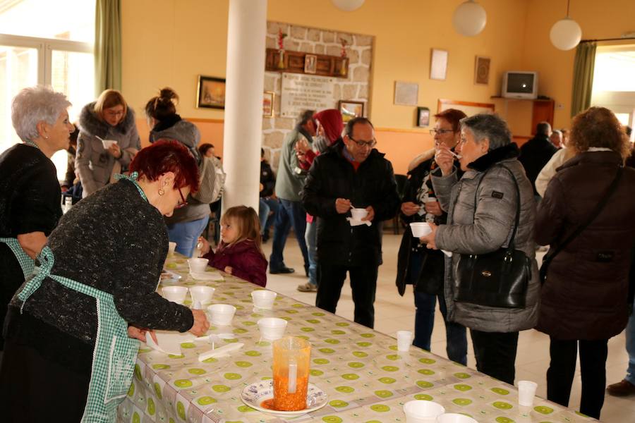 Fotos: Jornada de la matanza del cerdo en Baños de Cerrato