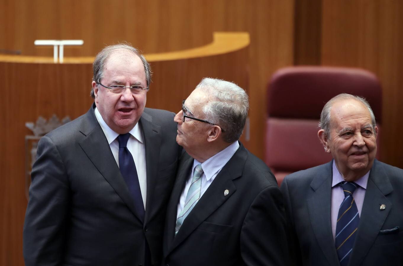 Las Cortes de Castilla y León han acogido un acto conjunto con el Congreso de los Diputados y el Senado para celebrar ambos aniversarios