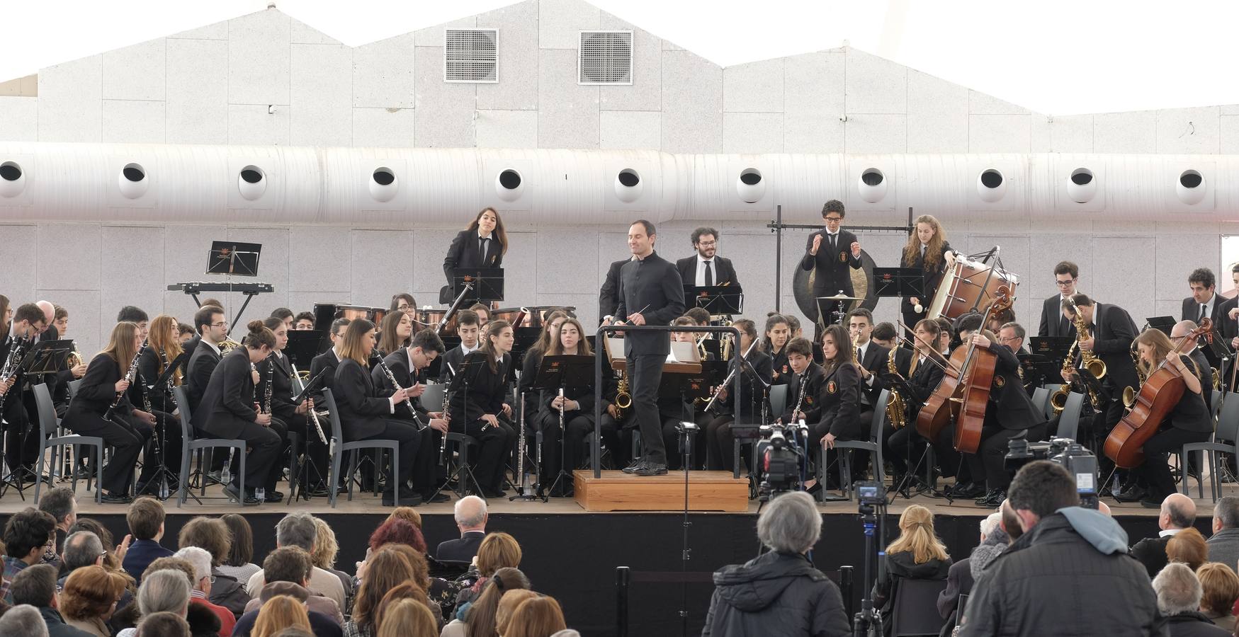 El acto tuvo lugar en la Cúpula del Milenio
