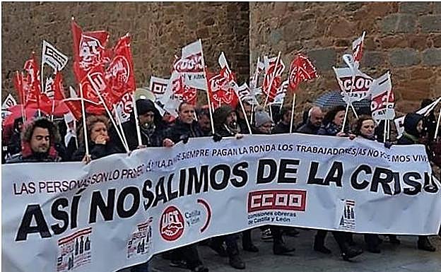 Trabajadores de Hostelería se movilizaron el pasado 1 de marzo por mejoras laborales y salariales.