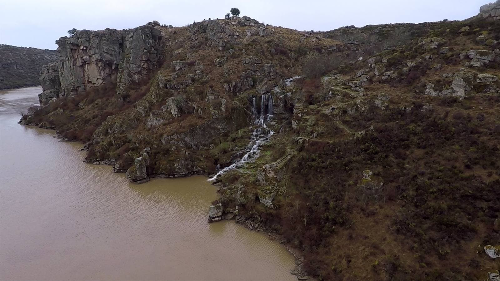 Cascada de Abelón en Zamora.