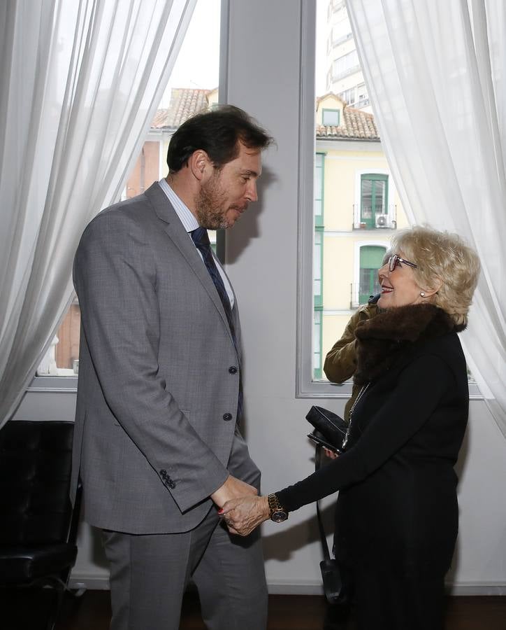 La actiz vallisoletana aprovechó la presentación de la obra en el Teatro Calderón para anunciar su retirada de los escenarios