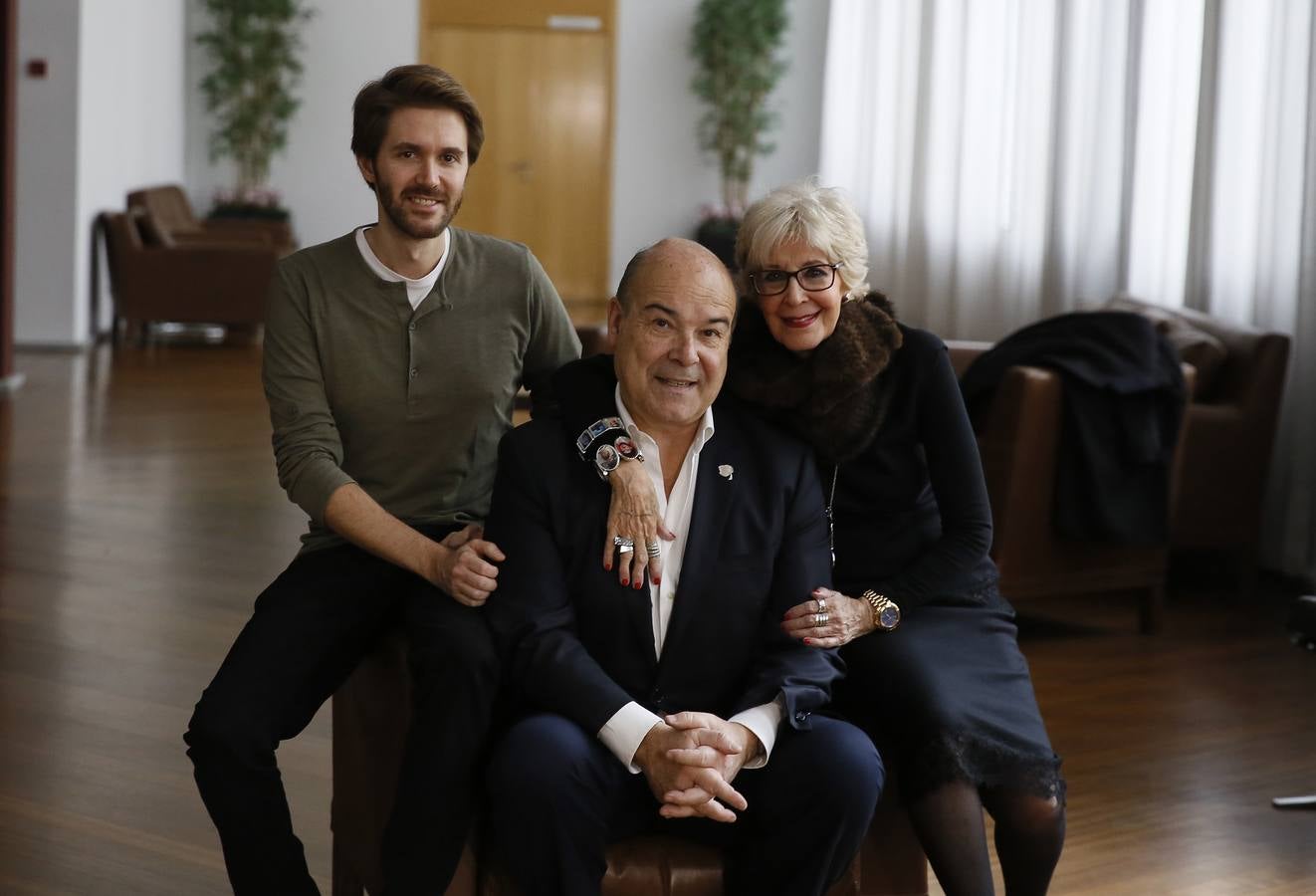 La actiz vallisoletana aprovechó la presentación de la obra en el Teatro Calderón para anunciar su retirada de los escenarios