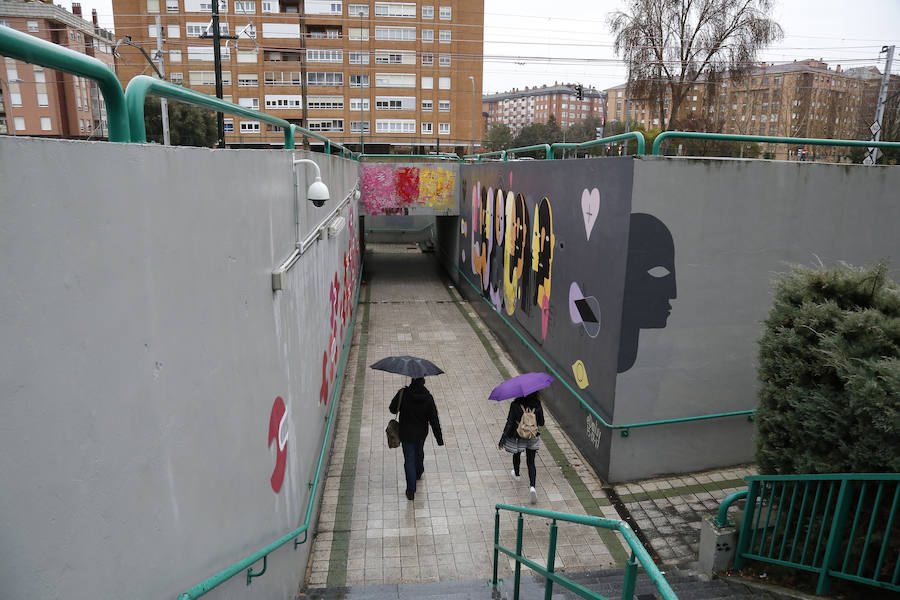 Fotos: Aguacero en la ciudad de Palencia