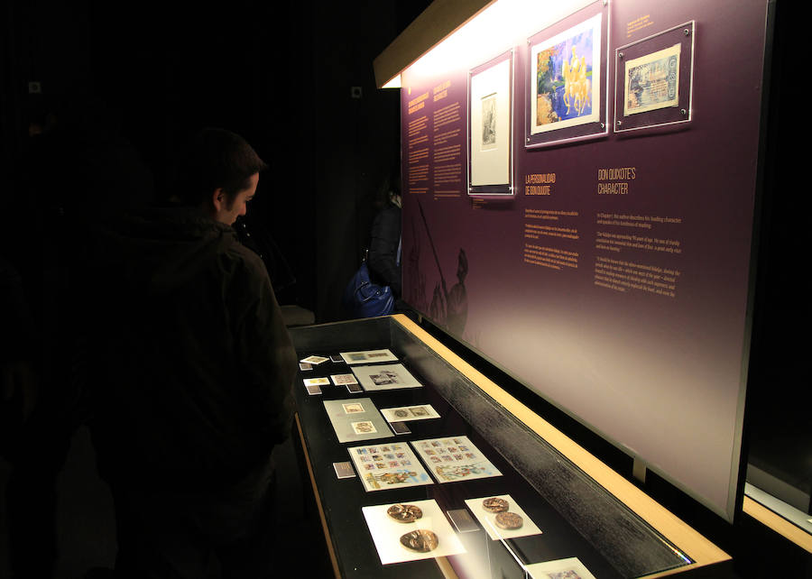 Fotos: Exposición sobre Cervantes en la Casa de la Moneda
