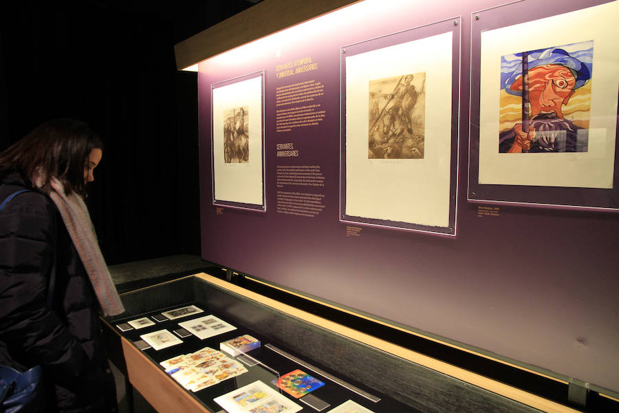 Fotos: Exposición sobre Cervantes en la Casa de la Moneda