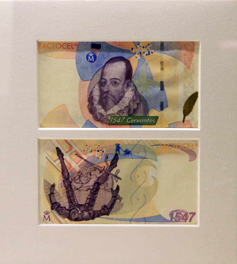 Fotos: Exposición sobre Cervantes en la Casa de la Moneda