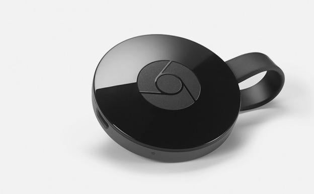 Chromecast de Google, diseñado para reproducir contenidos multimedia.