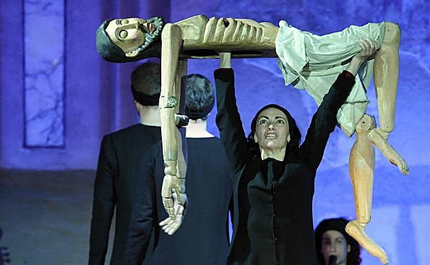 Una escena de la obra. 