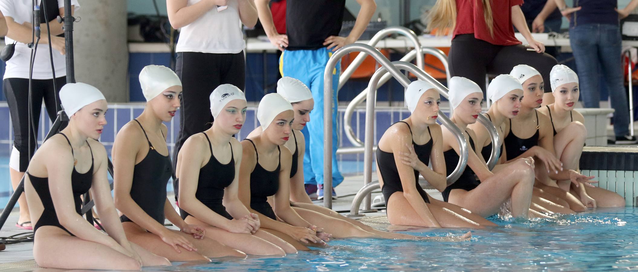 Fotos: Campeonato Nacional de Natación Artística en la Piscina de Parquesol