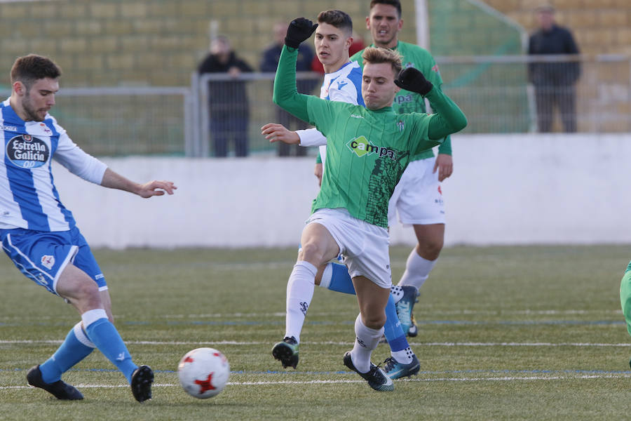 El equipo chacinero cae ante el filial del Deportivo de La Coruña en lo que es la segunda derrota seguida del equipo charro, que cae al 12º puesto 