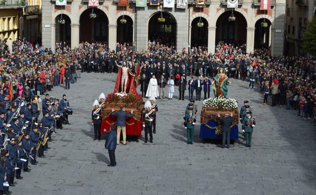Programa de procesiones del Domingo de Resurrección, 1 de abril, en Zamora