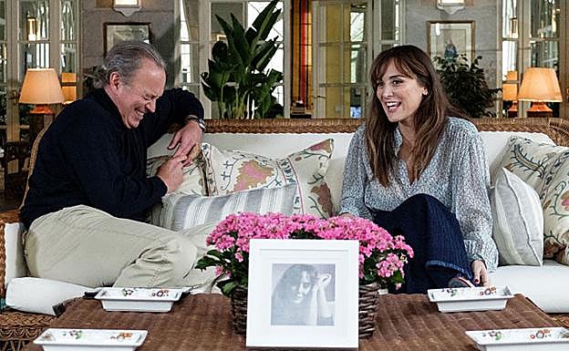 Tamara Falcó con Bertín Osborne en 'Mi casa es la tuya'. 