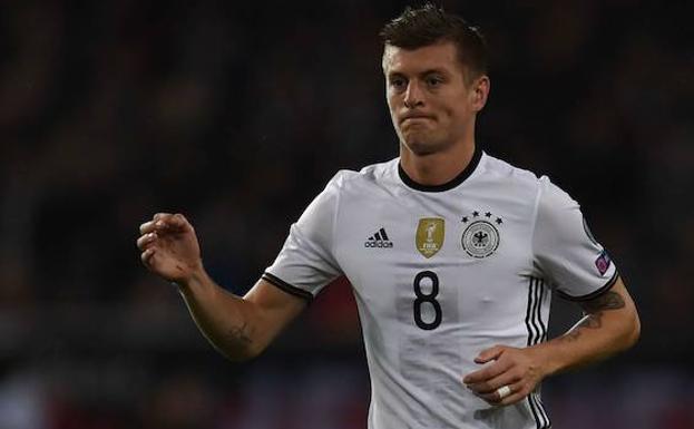 Toni Kroos, una de las estrellas de la selección alemana. 