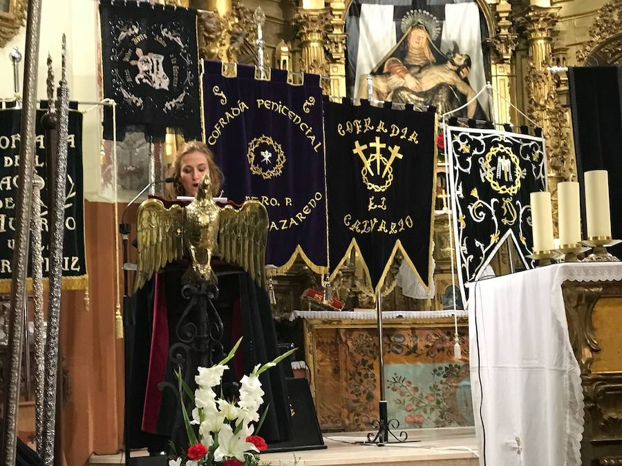 Fotos: Pregón de Semana Santa en Medina del Campo a cargo de Rocío Mozo