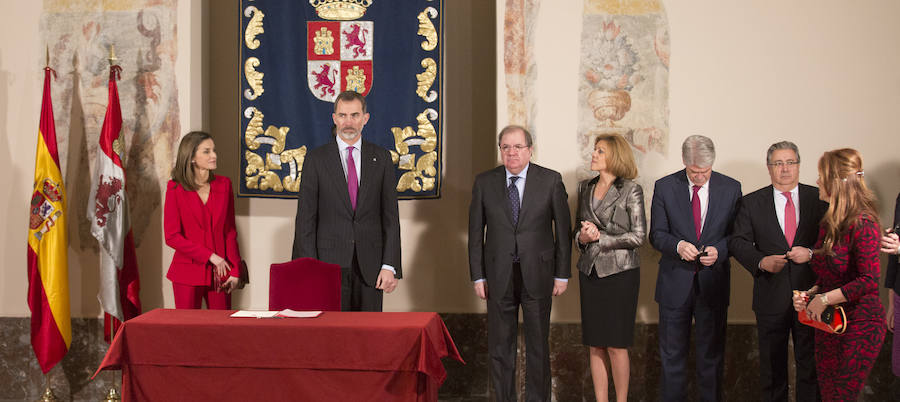 Los Reyes han visitado Valladolid para conmemorar la la primera vuelta al mundo por mar de Magallanes y Elcano