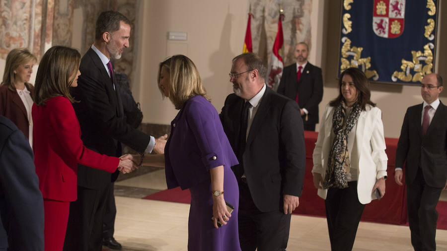 Los Reyes han visitado Valladolid para conmemorar la la primera vuelta al mundo por mar de Magallanes y Elcano