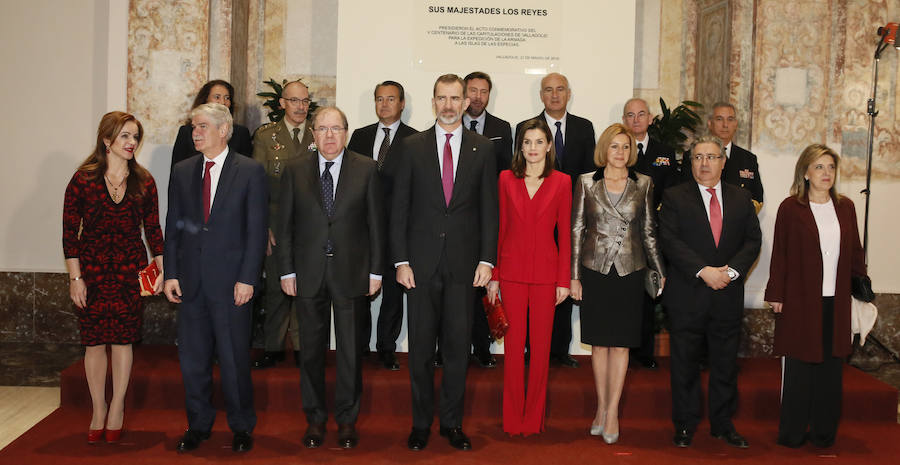 Los Reyes han visitado Valladolid para conmemorar la la primera vuelta al mundo por mar de Magallanes y Elcano