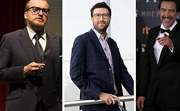 Fernando Cayo, José Manuel Mora y Ginés García Millán. 