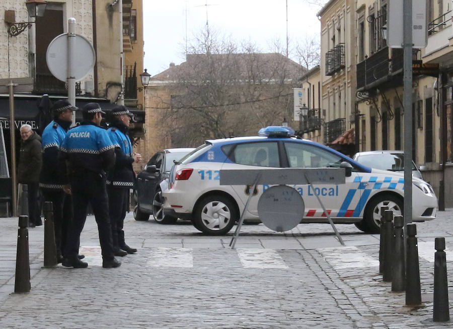 Fotos: Celebración del Domingo de Ramos en Segovia