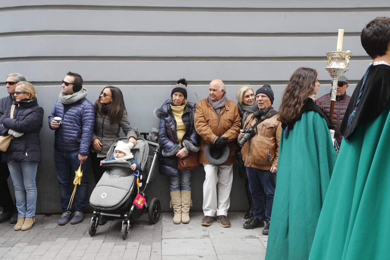 Fotos: Público en la Procesión del Domingo de Ramos en Valladolid (1/2)