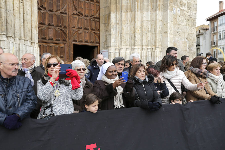 Fotos: Las imágenes de la procesión de Ramos en Palencia